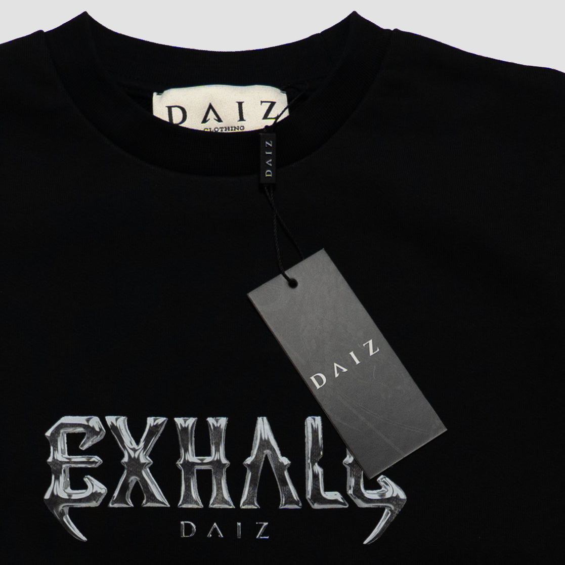 EXHALE SWEATER BLACK